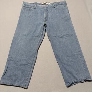 Levi’s 550 Relaxed Fit Bootcut Jeans Blue Denim Straight Classic Zip Fly - 44x30